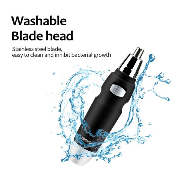 Electric Shaving Nose Ear Trimmer Safety Face Care Nose Hair Trimmer for Men Shaving Hair Removal Razor Beard Cleaning Machine