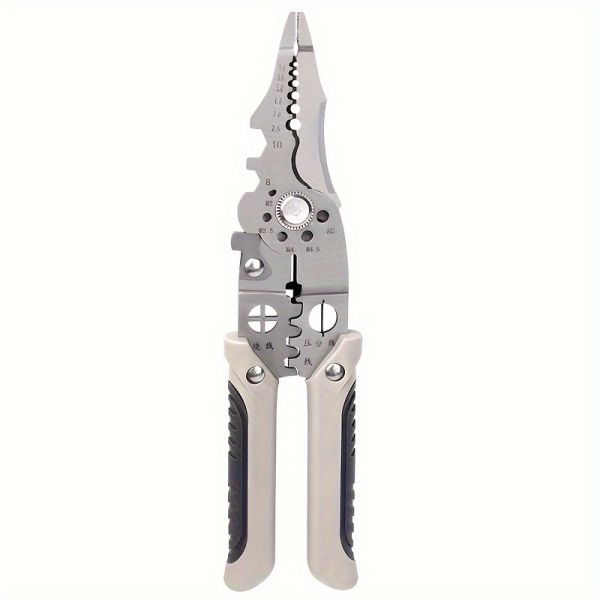 Crimper Cable Cutter Adjustable Automatic Wire Stripper Multifunctional Stripping Crimping Pliers Terminal Hand Tool