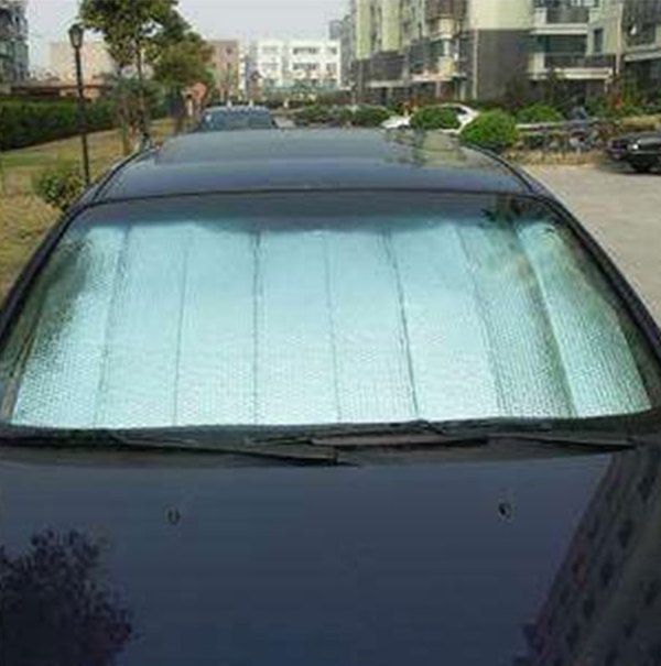 140*70CM Car Sun Shade UV visiere Protection Curtain Sunshade Film Windshield Visor Front Windshield Sunshade Cover Picnic Mat