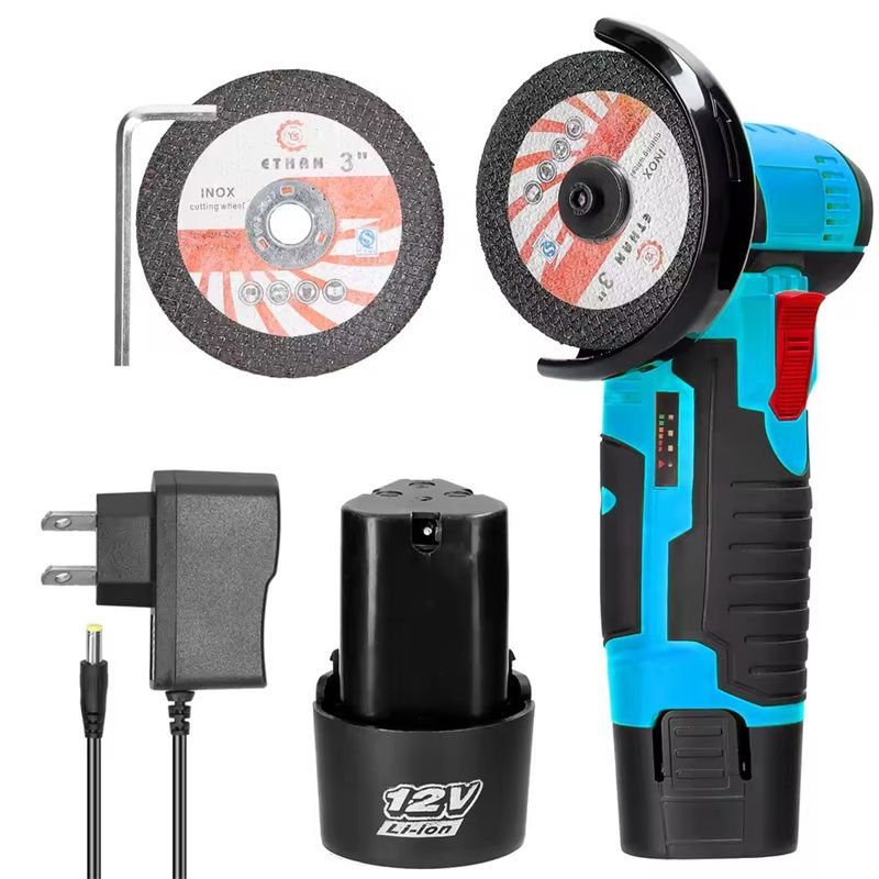 Electric Grinding Tool Multifunctional Mini Grinder Handheld Cutter for Cutting Polishing Ceramic Tile Wood Stone Steel