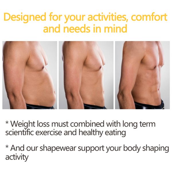 Men Shapewear Hook Zipper Adjustable Tummy Control Vest Waist Trainer Slimming Abdomen Tank Top Compressive Body Shaper Fat Burn