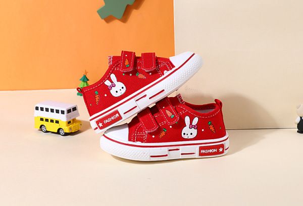New Children Canvas Board Shoes Kids Loafers for Girls Boys Sport Running Trainers Fashion Breathable Baby Canvas Sneakers Flats
