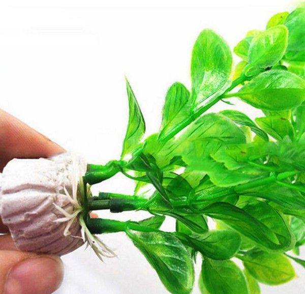 1Pcs Underwater Aquarium Viewing Decoration Ornament Artificial Plastic Plant Aquarium Fish Tank Green Purple Fake Water Grass