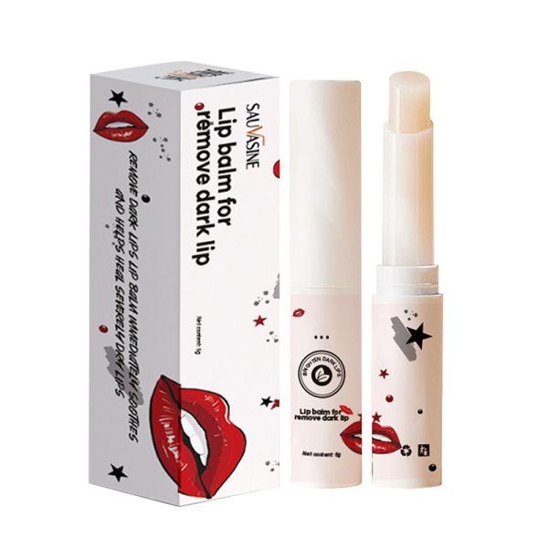Lip Black Removal Lip Balm Pink Lip Lightening Melanin Fade Lip Balm Moisturizing Lip Brighten Cream Lip Care Makeup Beauty