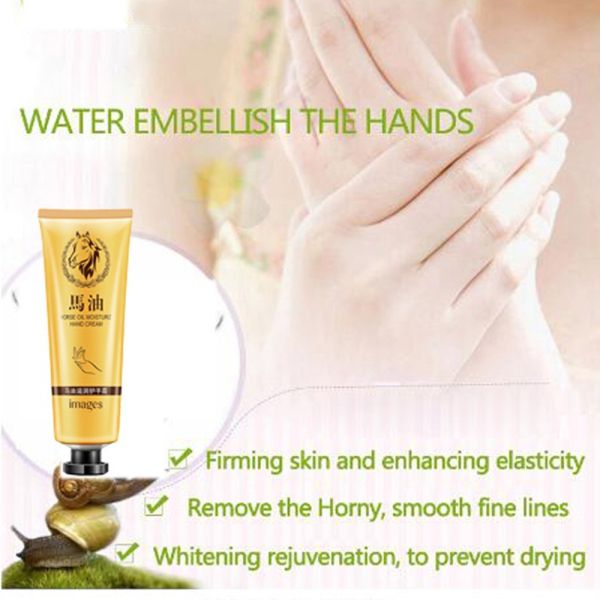 Hand Care Horse oil Repair hand cream Anti-Aging Soft Hand Whitening moisturizing Nourish Hand Care Lotion Cream 30g