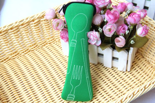 Portable Travel Cutlery 3Pcs Stainless Steel Tableware Dinnerware Camping Cutlery Set Fork Spoon chopsticks Set