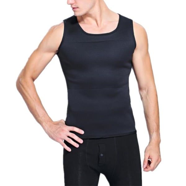 Slimming Belt Belly Men Slimming Vest Body Shaper Neoprene Abdomen Fat Burning Shaperwear Waist Sweat Corset