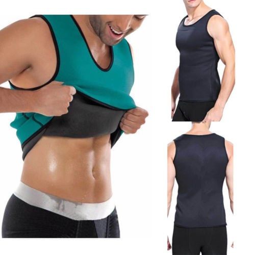 Slimming Belt Belly Men Slimming Vest Body Shaper Neoprene Abdomen Fat Burning Shaperwear Waist Sweat Corset