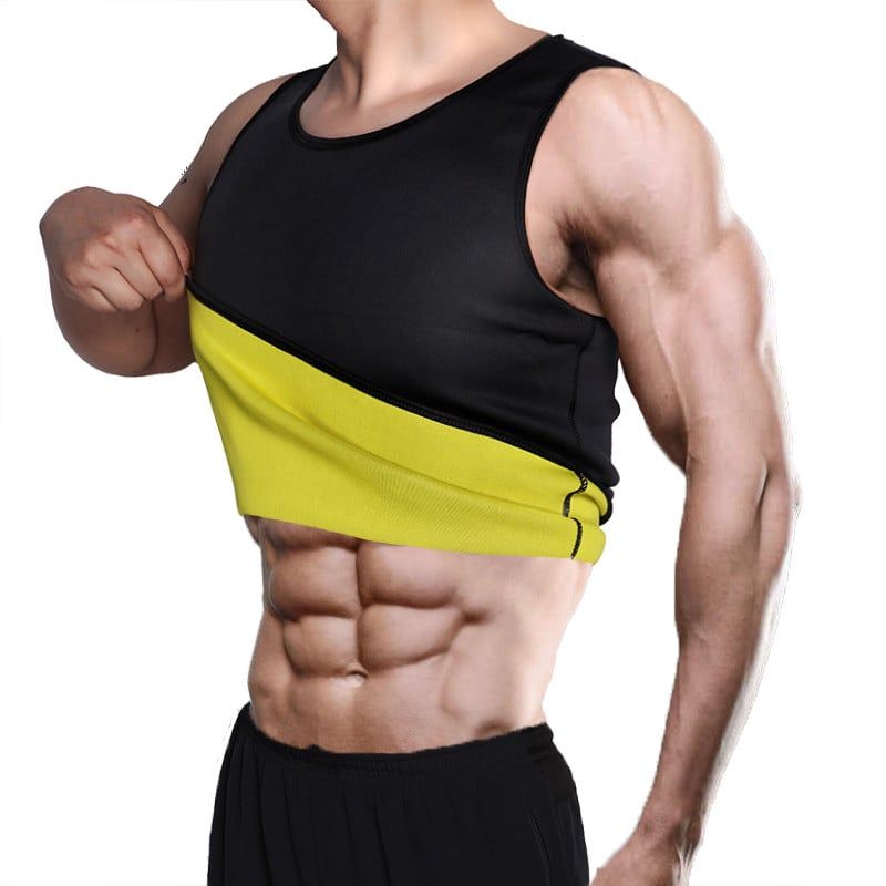 Slimming Belt Belly Men Slimming Vest Body Shaper Neoprene Abdomen Fat Burning Shaperwear Waist Sweat Corset