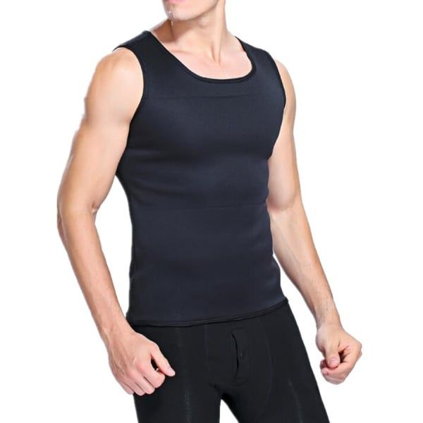 Slimming Belt Belly Men Slimming Vest Body Shaper Neoprene Abdomen Fat Burning Shaperwear Waist Sweat Corset