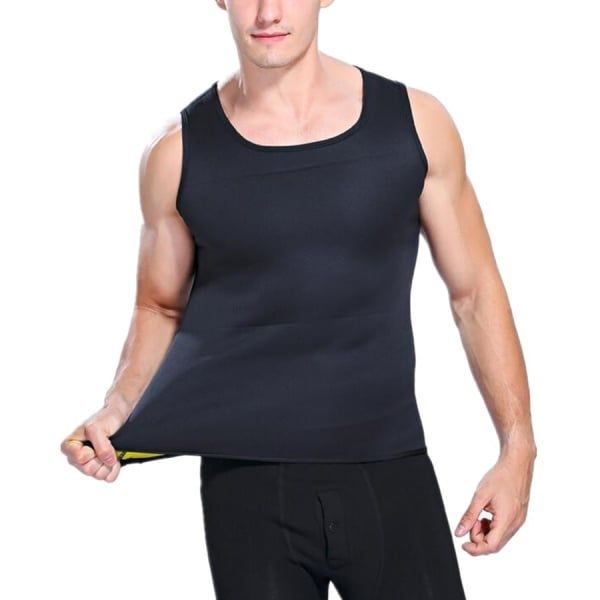 Slimming Belt Belly Men Slimming Vest Body Shaper Neoprene Abdomen Fat Burning Shaperwear Waist Sweat Corset