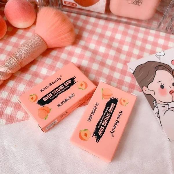 KISS BEAUTY Fashion Eyebrow Shaping Wax,Waterproof Long Lasting 3D Eyebrow Styling Soap view 4