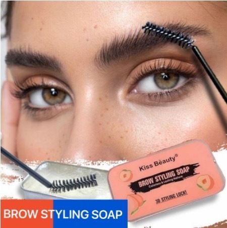 KISS BEAUTY Fashion Eyebrow Shaping Wax,Waterproof Long Lasting 3D Eyebrow Styling Soap view 2
