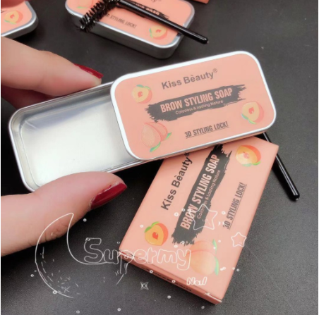 KISS BEAUTY Fashion Eyebrow Shaping Wax,Waterproof Long Lasting 3D Eyebrow Styling Soap view 8