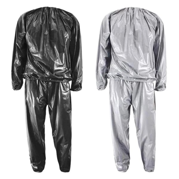 Sports Sweating Sauna Clothes Shaper Shirt Fitness Weight Loss Fitness Workout Anti-rip Sport Suit