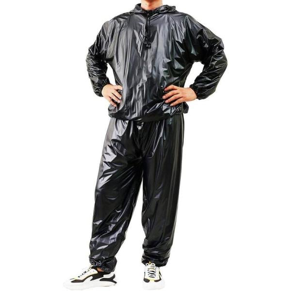 Sports Sweating Sauna Clothes Shaper Shirt Fitness Weight Loss Fitness Workout Anti-rip Sport Suit