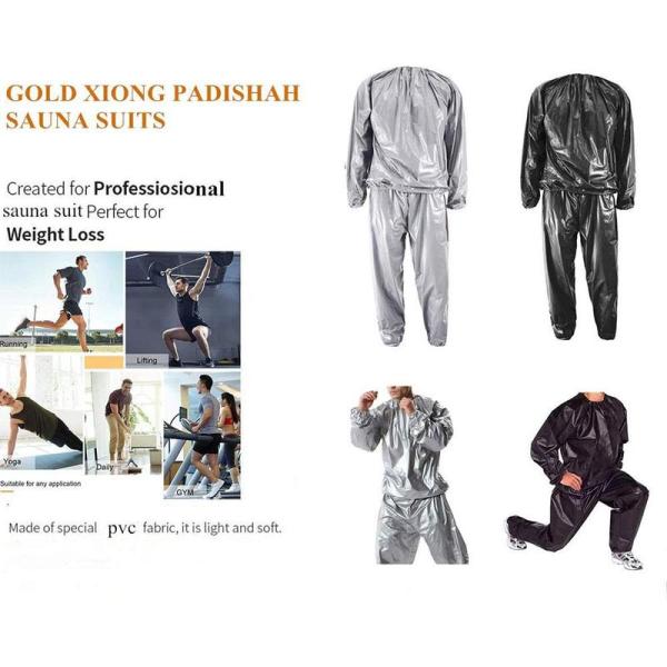 Sports Sweating Sauna Clothes Shaper Shirt Fitness Weight Loss Fitness Workout Anti-rip Sport Suit