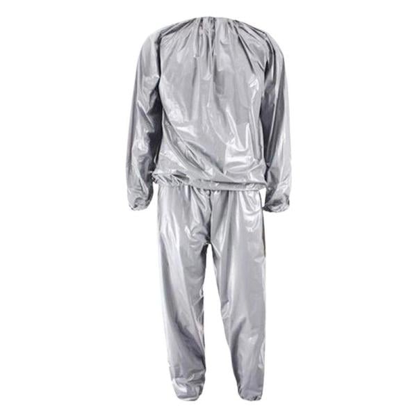Sports Sweating Sauna Clothes Shaper Shirt Fitness Weight Loss Fitness Workout Anti-rip Sport Suit