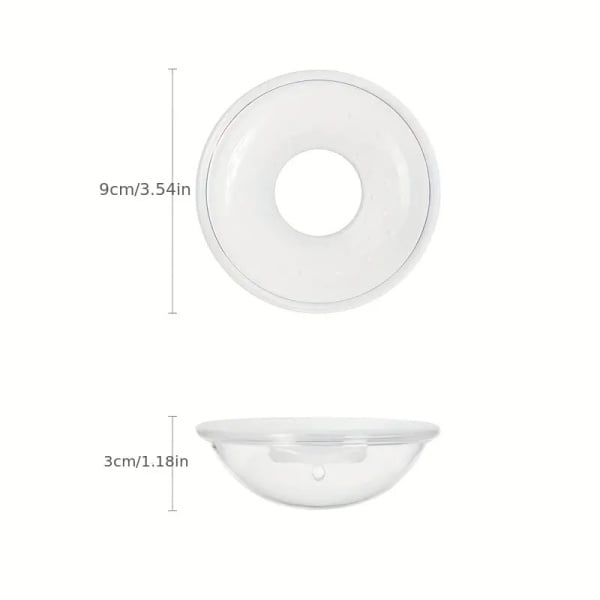 Wearable Breast Milk Collector Shell Silicone Baby Breastfeeding Washable Anti-Overflow Pad Reusable Nursing Pads Postnatal Care