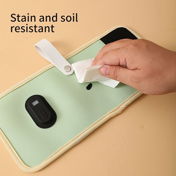 USB Feeding Bottle Warmer Bag Outdoor Winter Insulated Breastmilk Heating Bag Insulated Baby Bottle Stroller Bag for Home Travel