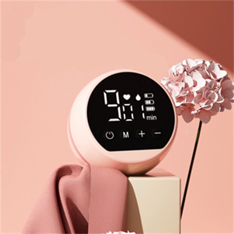 Electric Breast Pump Breast Pump with LED Screen Milk Puller for Breastfeeding Low Noise with 180ml Milk Bottle BPA-free