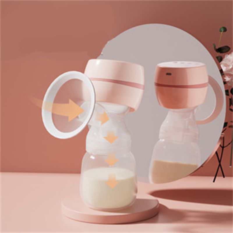 Electric Breast Pump Breast Pump with LED Screen Milk Puller for Breastfeeding Low Noise with 180ml Milk Bottle BPA-free