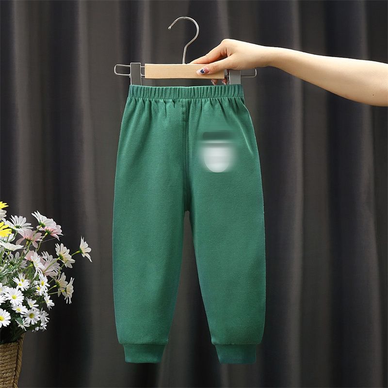 Baby Kids Bottoms Unisex Casual Long Pants for Boys and Girls Spring Autumn Elastic Waist Cartoon Animal Capris Children Clothes