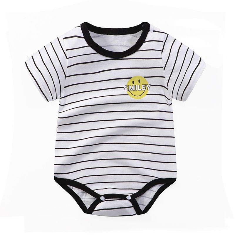 Cartoon Bear Baby Romper Infant Summer Thin Clothes Toddler Soft Cotton Short Sleeve One Piece Outfits Newborn Bodysuit