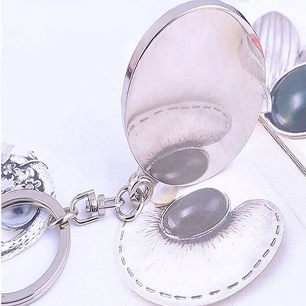 50 Years Perpetual Calendar Keyring Keychain Silver Alloy Key Chain Ring Keyfob