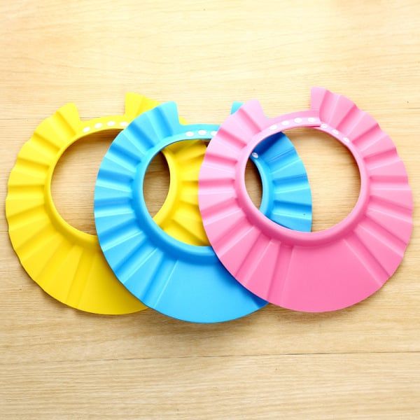 Mung bean frog children's shower cap baby shower bath shampoo cap