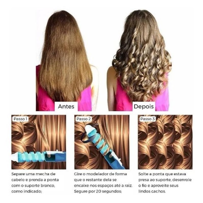 Automatic Spiral Hair Curler Colorful Curls Products Unifunctional Curling Irons for Hair Domestic Hair Styling Appliances