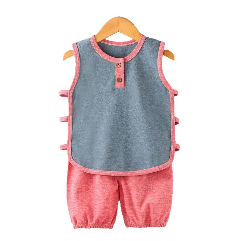 New Summer Baby Girls Clothes Children Boys Casual Vest Shorts 2Pcs/Sets Infant Outfits Toddler Sports Costume Kids Tracksuits