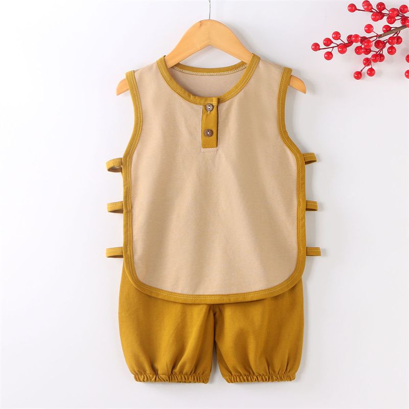 New Summer Baby Girls Clothes Children Boys Casual Vest Shorts 2Pcs/Sets Infant Outfits Toddler Sports Costume Kids Tracksuits