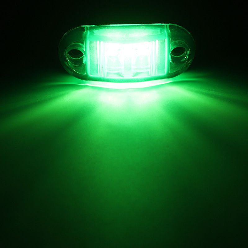 For Trailer Truck Caravan Side Clearance Marker Lamp Warning Lights LED Side Marker Lamp