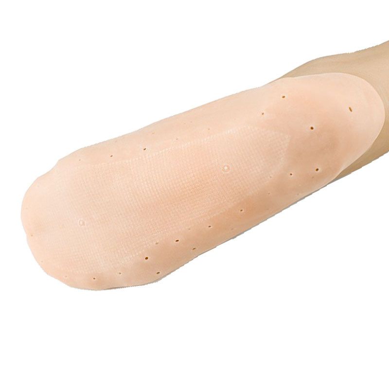 Silicone Insole Gel Sock Foot CarePain Relief Crack Prevention Moisturize Dead Skin Removal Sock Sole Pads