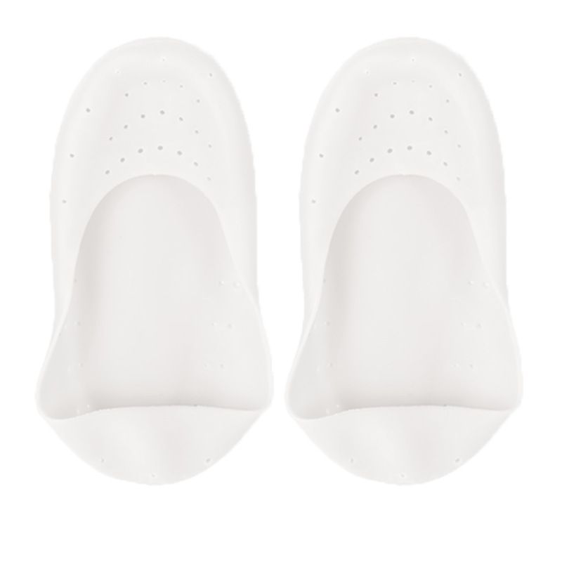 Silicone Insole Gel Sock Foot CarePain Relief Crack Prevention Moisturize Dead Skin Removal Sock Sole Pads