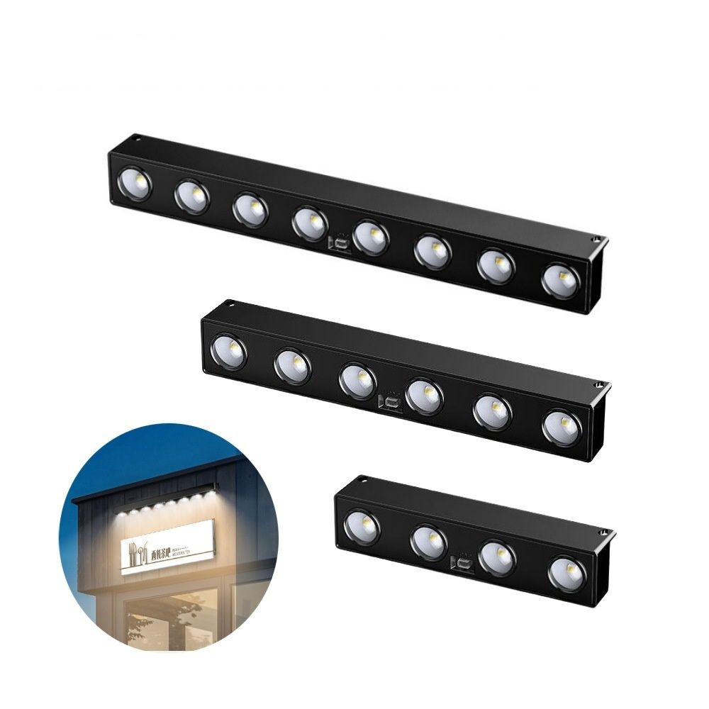 4/6/8LED Solar Wall Lights Outdoor Waterproof Solar Light Garden Landscape Light Ambient Decoration Balcony Staircase Lighting