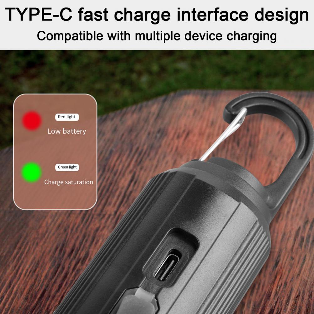 Solar Powered Camping Light Waterproof Flicker Free Tent Lamp Solar Power Emergency Light Bright LED Solar Lantern Outdoor Tools