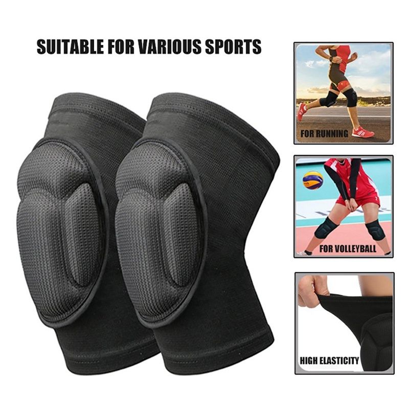 Knee Brace High Elastic Knee Protector for Sport KneePad Anti Collision and Turtle Shell Sponge Knee Guards