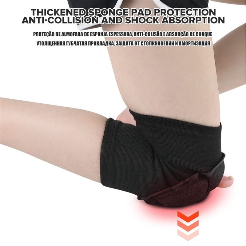 Knee Brace High Elastic Knee Protector for Sport KneePad Anti Collision and Turtle Shell Sponge Knee Guards