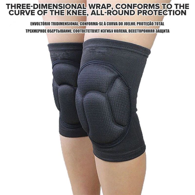 Knee Brace High Elastic Knee Protector for Sport KneePad Anti Collision and Turtle Shell Sponge Knee Guards