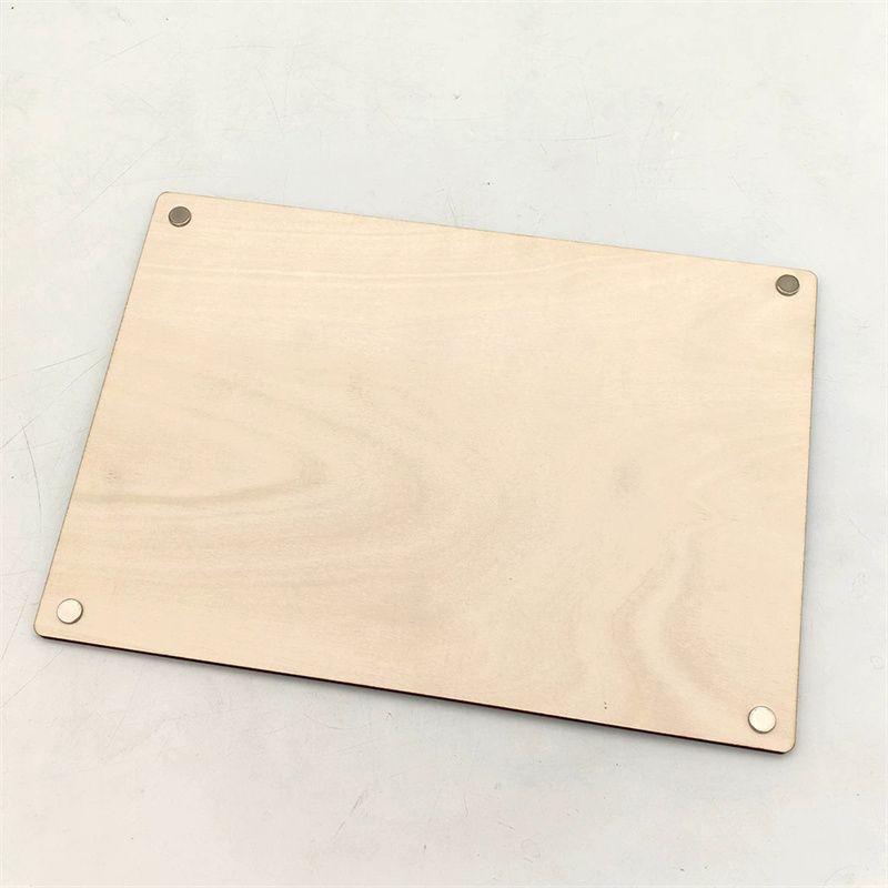 1 set Magnetic Menu Dry Erase Fridge  Note Board Wooden Meal Sheet Board Magnetic Fridge Magnets