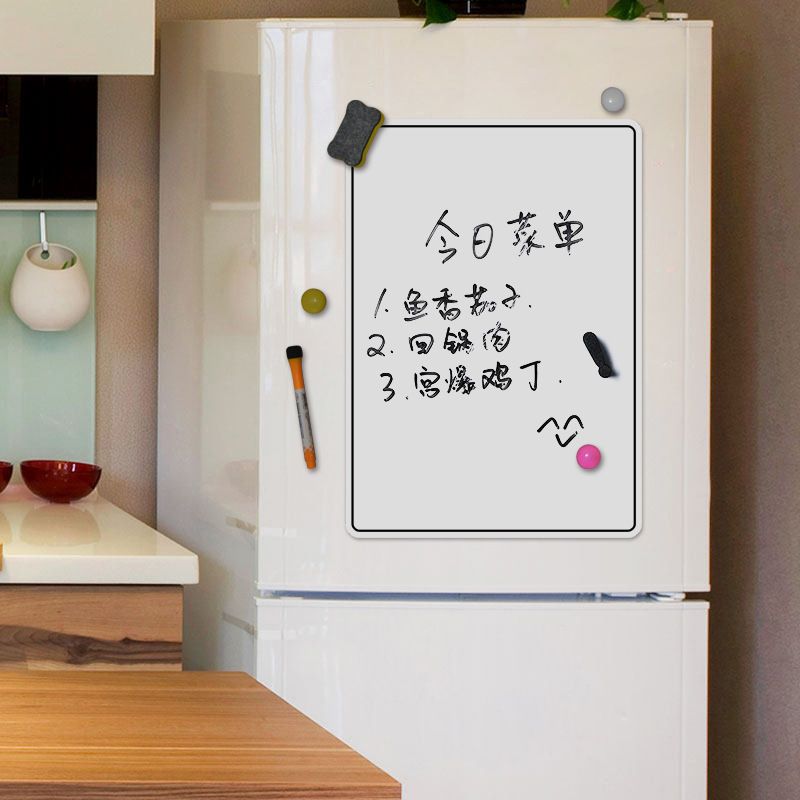 Magnetic Whiteboard Fridge Magnets Schedule Fridge Planner Writing Record Message Board Remind Memo