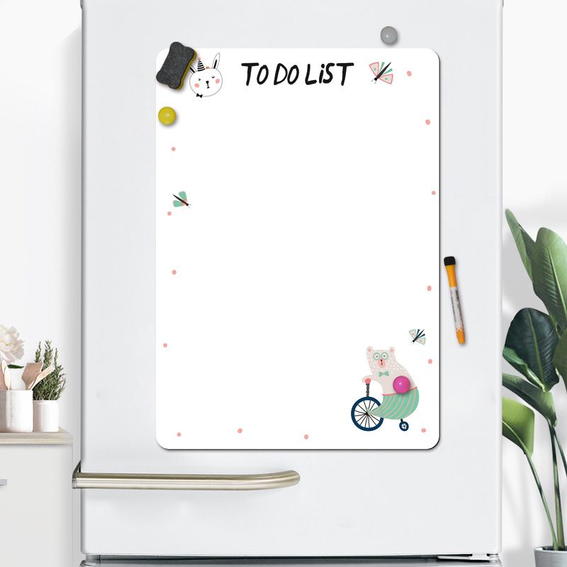 Magnetic Whiteboard Fridge Magnets Schedule Fridge Planner Writing Record Message Board Remind Memo