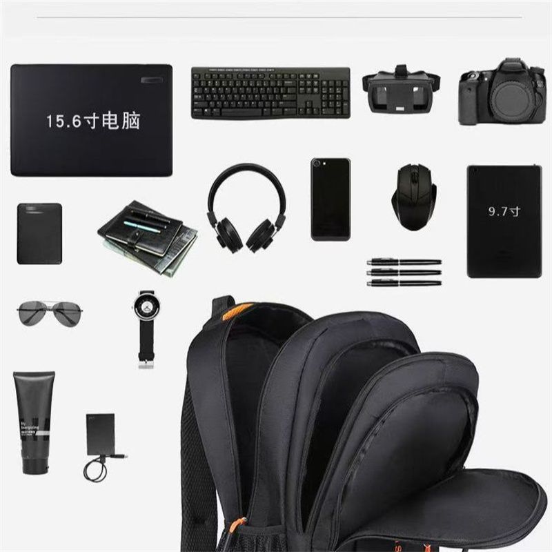 Men's Backpacks Oxford Waterproof Rucksack Business Computer Bag Casual Travel Backpack Senior High School Student Schoolbag