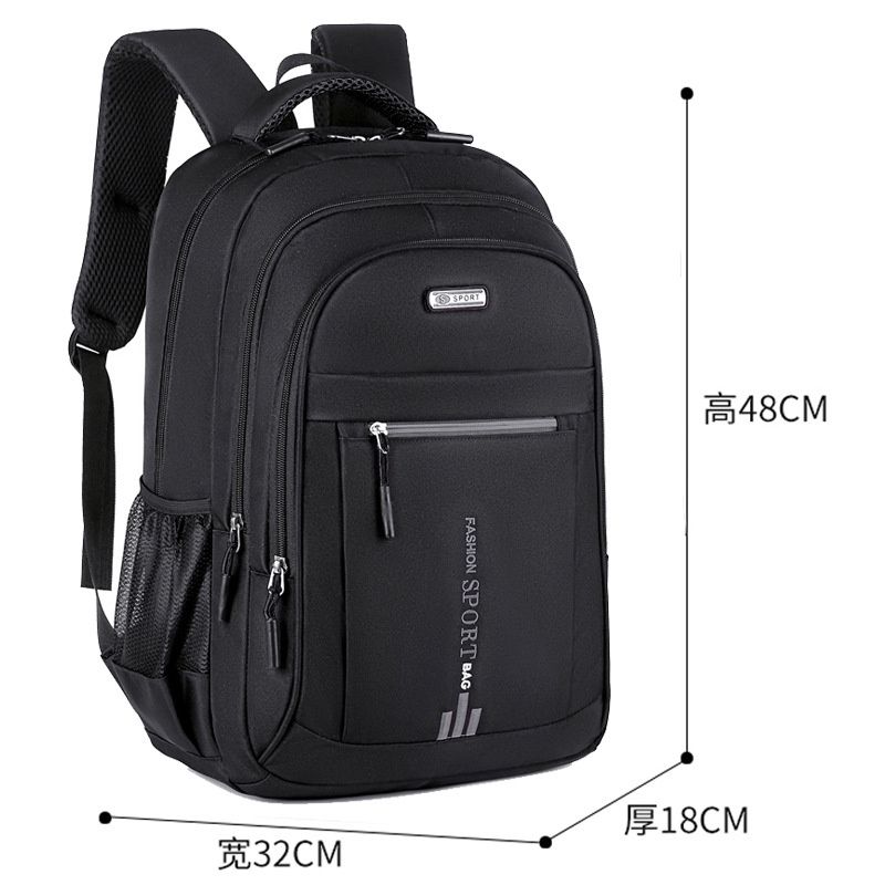Men's Backpacks Oxford Waterproof Rucksack Business Computer Bag Casual Travel Backpack Senior High School Student Schoolbag