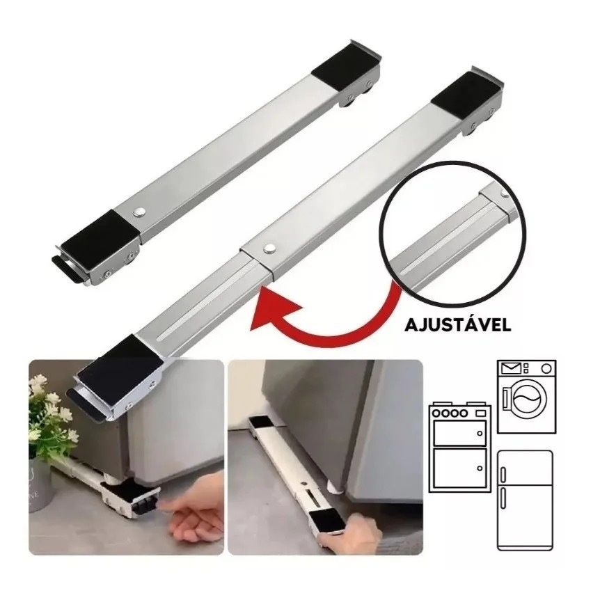 Washing Machine Stand Movable Refrigerator Raised Base Mobile Roller Bracket Wheel Bathroom Kitchen Accessories Home Appliance