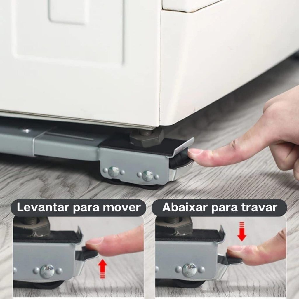 Washing Machine Stand Movable Refrigerator Raised Base Mobile Roller Bracket Wheel Bathroom Kitchen Accessories Home Appliance