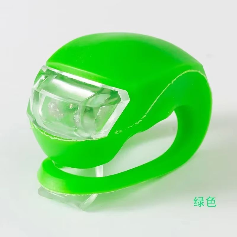 Waterproof Bicycle Light Silicone Bicycle LED Light MTB Decorative Lantern Tail Light Warning Light Night Cycling Accessories