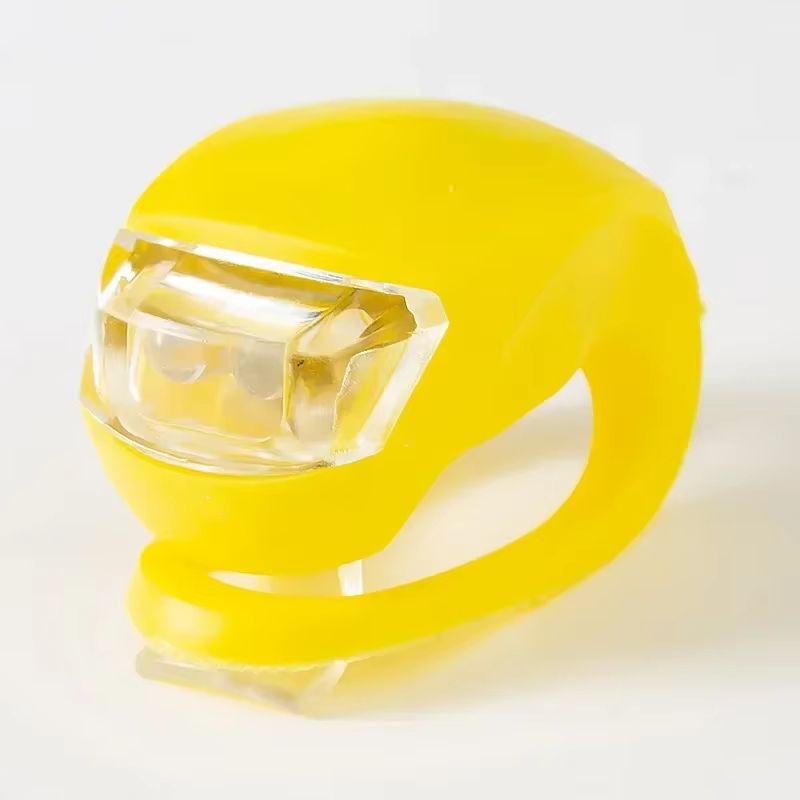 Waterproof Bicycle Light Silicone Bicycle LED Light MTB Decorative Lantern Tail Light Warning Light Night Cycling Accessories